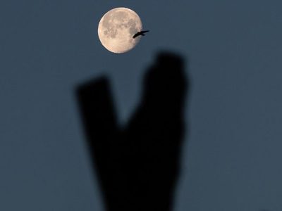 Приказна Луна засне фотограф в Русе